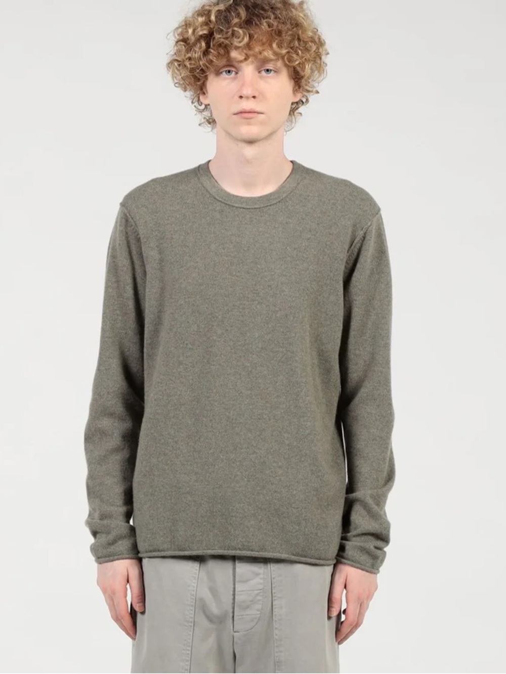 Recycled Cashmere Crew Neck Pullover by James Perse